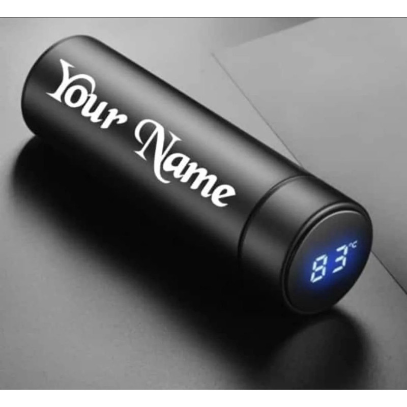 LED Temperature Digital Display Water Bottle